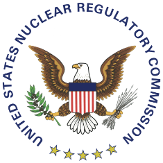 NRC Nuclear Regulatory Comm. seal
